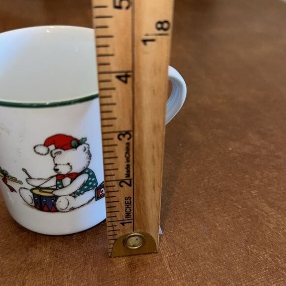 Holiday Teddy Bear Mug By Mikasa Memories - Picture 5 of 6